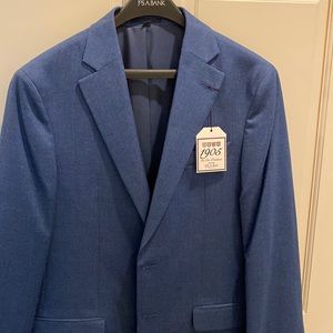 Joseph A Bank Sport coat 40L 52% Silk 48% wool. Very nice, never worn.